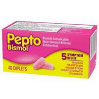 Viên Pepto Bismol Hỗ Trợ Giảm Đau Dạ Dày Đại Tràng Hàng Mỹ Xách Tay