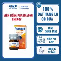 VIÊN PHARMATON ENEGRY - BỔ DUNG VITAMIN, KHOÁNG CHẤT, NHÂN SÂM, BỒI BỔ CƠ THỂ