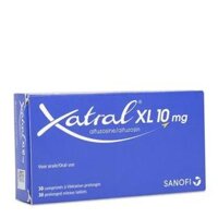 Viên phóng thích kéo dài Xatral XL 10mg điều trị phì đại lành tính tuyến tiền liệt (1 vỉ x 30 viên)