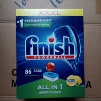 Viên rửa bát 100 viên Finish All in 1 - 6in1 - CLASSIC CAO CẤP HƠN VIÊN