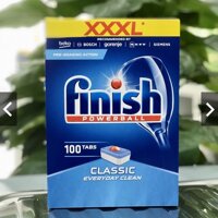 Viên Rửa Bát Finish 100 viên Dùng Cho Máy (bột rửa chén somat,muối rửa ly somat...)