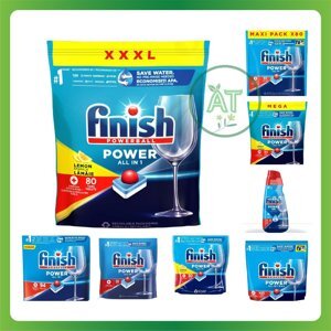 Viên rửa bát Finish All in 1 Max lemon FVAM48LM 48 viên