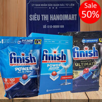 Viên rửa bát finish all in 1 max 100 viên, 90 viên finish 10 in 1 chính hãng quantum HANOIMART - vienruabat giá rẻ