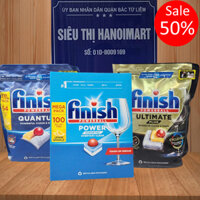 viên rửa bát Finish All Essential in 1 power, viên finish quantum ultimate plus 100 85 60 viên