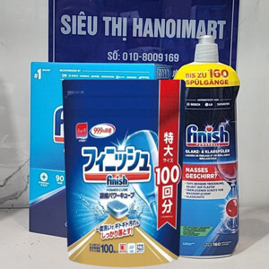 Viên rửa bát Finish Classic 100 viên/hộp