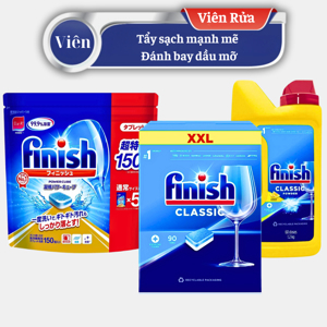 Viên rửa bát Finish Classic 110 viên hộp