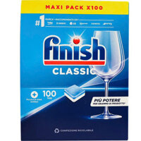 Viên Rửa Bát Finish Classic 100 Viên/Hộp