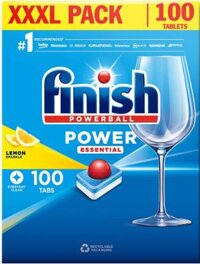 Viên rửa bát FINISH ESSENTIAL 100 viên - Hương chanh