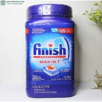 Viên rửa bát Finish max in 1 – 125 viên
