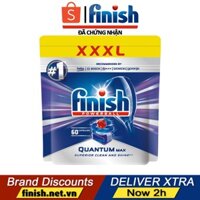 Viên rửa bát Finish quantum 60 viên