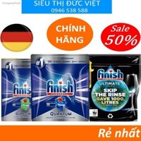 Viên rửa bát Finish Quantum 60 viên finish chính hãng, 50 viên rửa chén finish quantum ultimate, vien rua bat quatum max