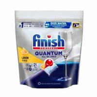 Viên rửa bát Finish Quantum All in 1 - Túi 21 viên