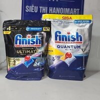 Viên rửa bát Finish Quantum 100 viên - Finish Ultimate 60 viên ( nhập khẩu đức Đức )
