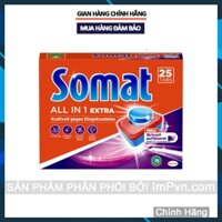 Viên rửa bát Somat All in one 25 viên