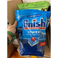 Viên rửa Finish Powerball tích hợp  3 chức năng rửa chuyên sâu siêu sạch hộp 100 viên