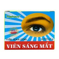 Viên Sáng Mắt Traphaco Viên Hoàn Cứng (H/10túi/5g)