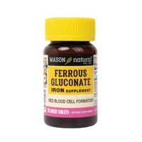 Viên sắt hữu cơ cho bà bầu Mason Natural Ferrous Gluconate