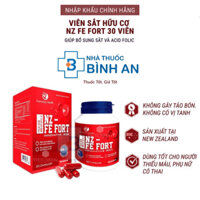 VIÊN SẮT HỮU CƠ NZ- FE FORT