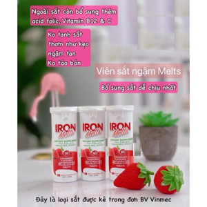 Viên sắt ngậm iron melts