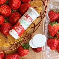 Viên sắt ngậm vị dâu của Úc bổ sung sắt cho trẻ từ 4 tuổi, mẹ bầu, mẹ sau sinh - Iron Melts 50 viên