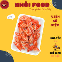 Viên sò điệp đỏ- cá viên chiên, viên thả lẩu Trung vị lạ túi 2,5kg