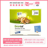 Viên sổ giun cho mèo Drontal Elanco