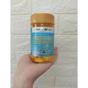 Viên sữa bò non Healthy Care Super Colostrum 400mg 200 Chewable tabletss