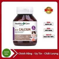 Viên sữa bổ sung canxi cho bé Healthy Care Milk Calcium 60 viên
