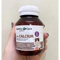 Viên sữa canxi cho bé Milk Calcium Healthy Care 60 viên Úc