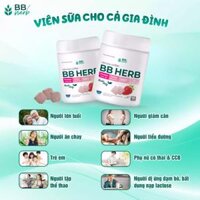 VIÊN SỮA DINH DƯỠNG BB HERB Dâu H/90 | THUẬN THẢO MOM & BABY-Đồng hành cùng mẹ yêu thương bé