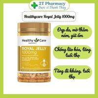 Viên Sữa Ong chúa Healthy Care Royal Jelly 1000mg Lọ 365 viên 2tpharmacy