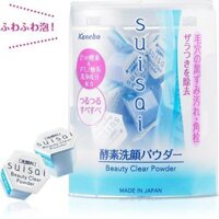 Viên sữa rửa mặt Suisai Kanebo