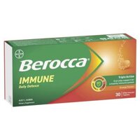 Viên sủi Berocca Immune Daily Defence Orange 30 viên