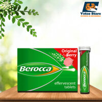 Viên sủi Berocca vị Berry Tuýp/15 viên