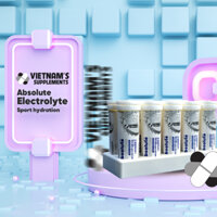 Viên sủi bổ sung các chất điện giải và vitamin C Absolute Electrolytes 10 lọ/ LỐC - VN Supplements