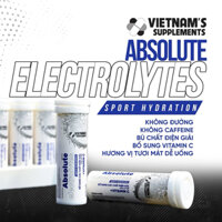Viên sủi bổ sung các chất điện giải và vitamin C Absolute Electrolytes 10 lọ/ LỐC - VN Supplements