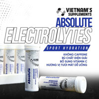 Viên sủi bổ sung các chất điện giải và vitamin C Absolute Electrolytes 10 lọ/ LỐC - VN Supplements