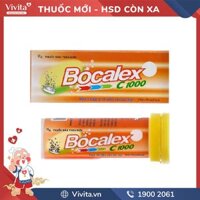 Viên sủi bổ sung vitamin C cho cơ thể Bocalex C 1000 | Tuýp 10 viên