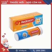 Viên sủi bổ sung vitamin C và kẽm Redoxon Double Action | Tuýp 10 viên