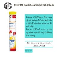 Viên sủi bổ sung vitamin C, kẽm DOPPEL HERZ tăng đề kháng, giảm mệt mỏi, kích thích ăn ngon