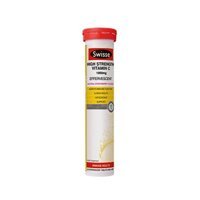 Viên sủi bổ sung vitamin C Swisse Ultiboost Vitamin C Effervescent strawberry flavour 60 viên của Úc