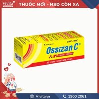 Viên sủi bổ sung vitamin C Ossizan C | Tuýp 10 viên