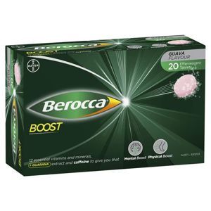 Viên sủi bổ sung vitamin và khoáng chất Berocca Boost 15 viên