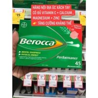 Viên sủi bổ sung Vitamin Beroca Hộp 10 viên ( sẵn hàng )