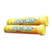 Viên sủi Bocalex Multi DHG bổ sung multivitamin, hỗ trợ tăng sức đề kháng (Tuýp 20 viên)