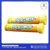 Viên sủi Bocalex Multi hỗ trợ tăng đề kháng tuýp 20 viên
