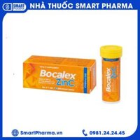 Viên sủi Bocalex ZinC bổ sung Vitamin, tăng sức đề kháng ( Tuýp 10 viên)