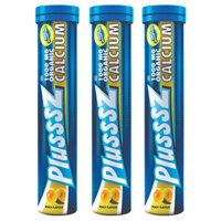 Viên sủi bọt Plusssz Calcium hỗ trợ bổ sung canxi, hỗ trợ xương và răng chắc khoẻ