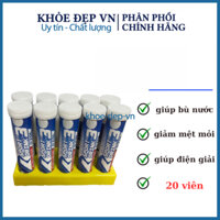Viên sủi Bù điện giải sport drink ozol giúp bù nước cho cơ thể lốc 10 tuýp 20 viên