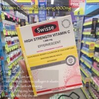 Viên sủi C của Swisse hộp 3 ống của Úc